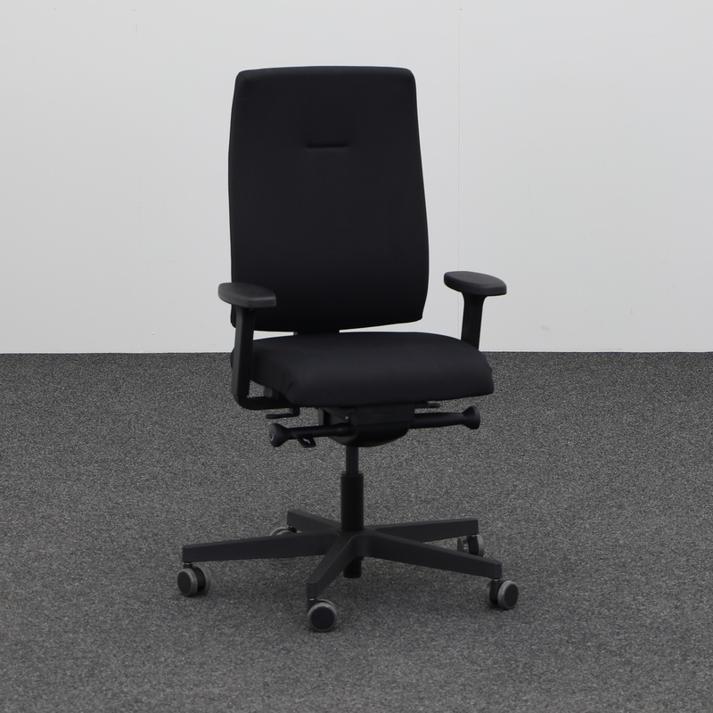 Image of Office swivel chairs Sitag SitagX-Line padded with 2D armrests, Black, Very good, Ergonomic chair - ideal for flexible working
