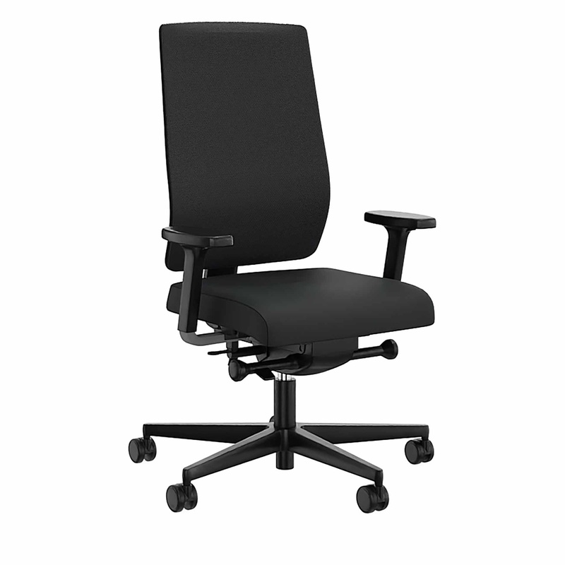 Image of Office chair Sitag SitagX-Line mesh with 2D armrests, Black, Very good, Ergonomic chair - ideal for flexible working