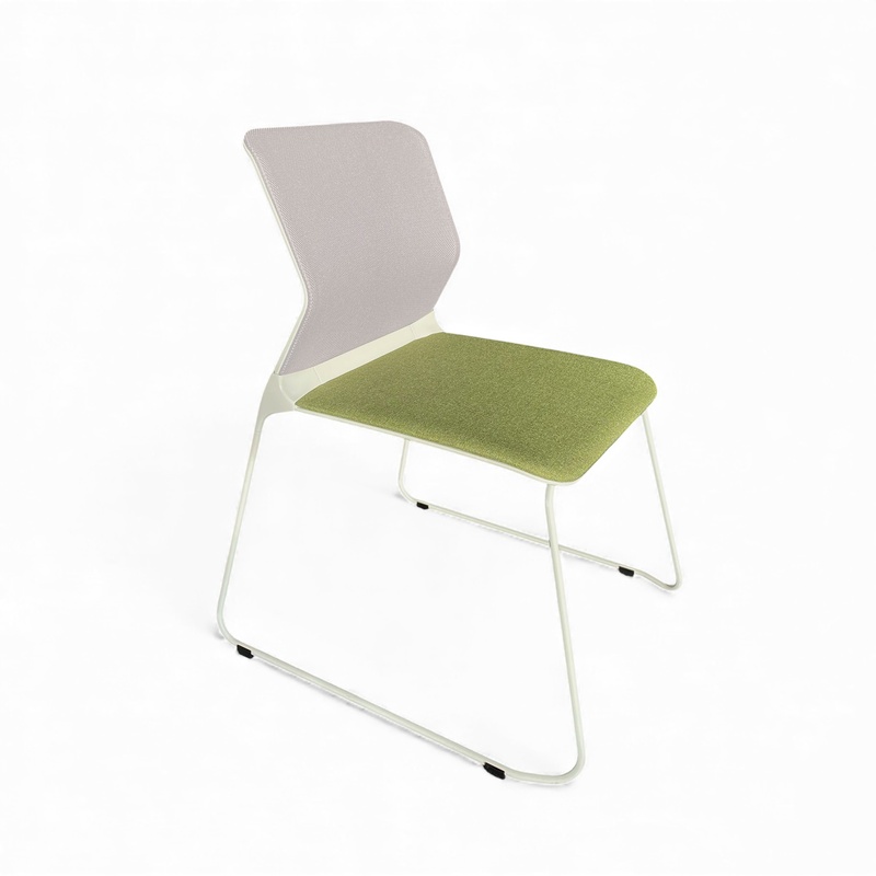 Image of Stackable visitor chair Sitag SitagTeam Green without armrests, Very good - Robust & stylish