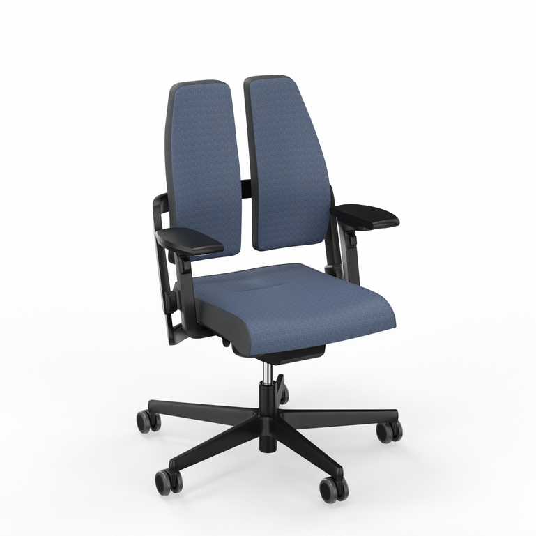 Image of Office swivel chairs Sitag SitagXilium DuoBack with 4D armrests, Blue, New, Ergonomic chair - ideal for flexible working