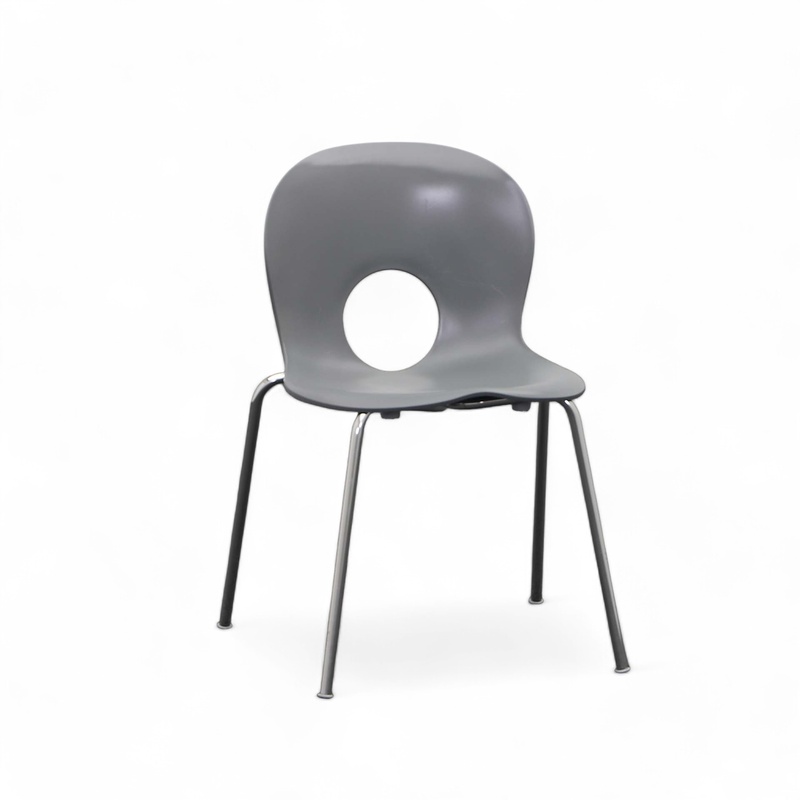 Image of Bistro stacking chairs Rexite Olivia Gray, Normal used - Perfect for comfortable sitting