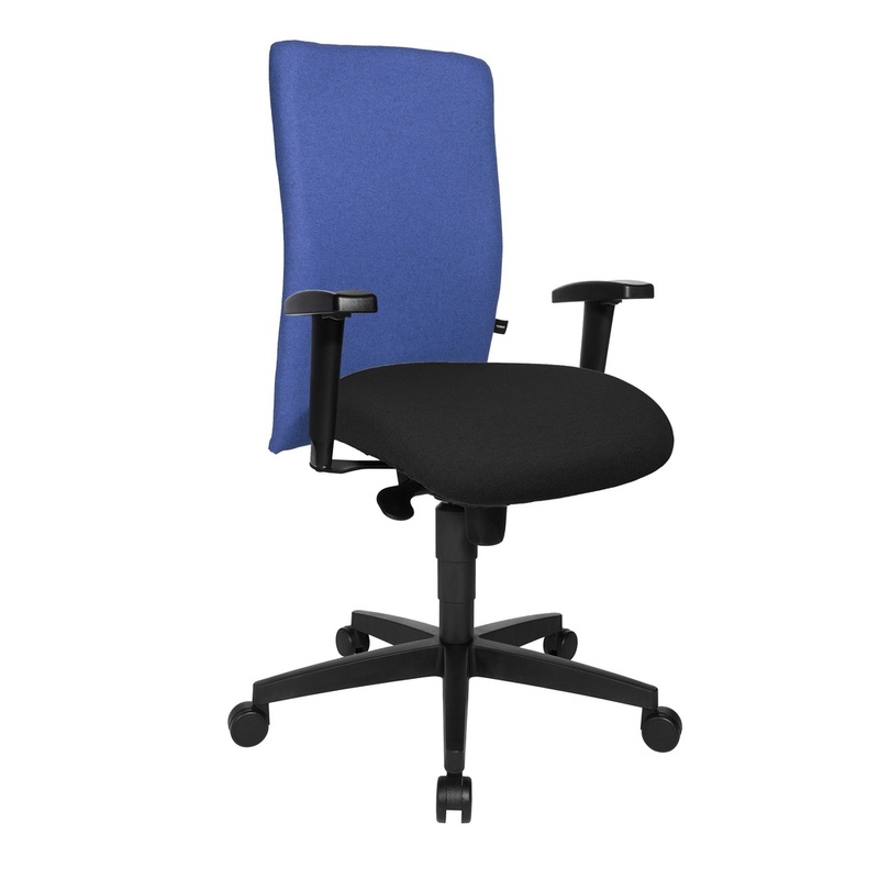 Image of Topstar Commander office chair with 1D armrests, Black, Very good, Ergonomic chair - ideal for flexible working