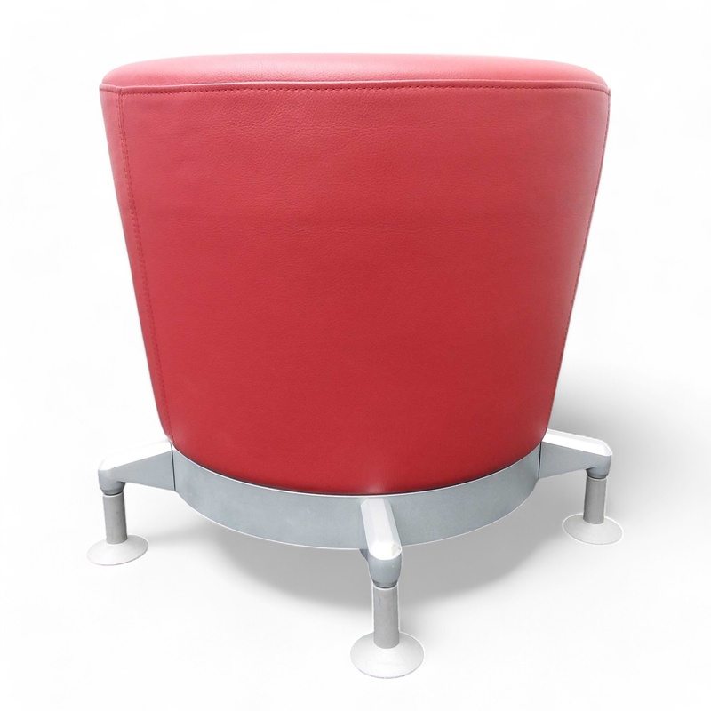 Image of Office stool Haworth Hello, Red, Normal used, Ergonomic - ideal for flexible workstations
