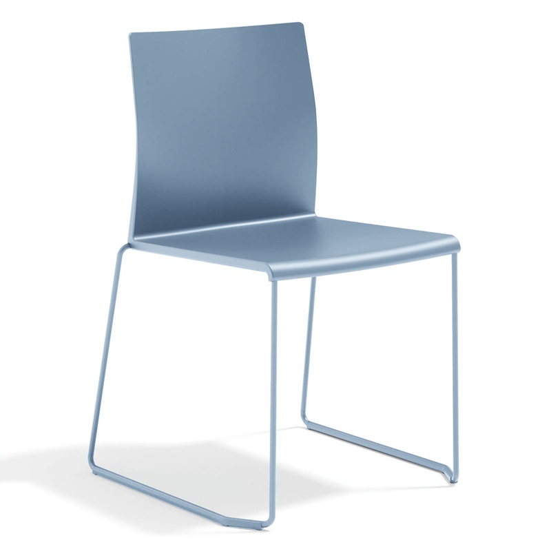Image of Skid steer chairs Gaber Artesia S Blue without armrests, New - Comfortable seating