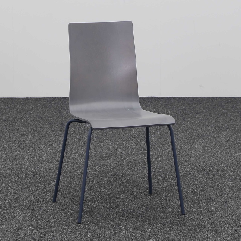 Image of Bistro stacking chairs Nowy Styl Cafe-VIII Gray, Very good - Perfect for comfortable sitting