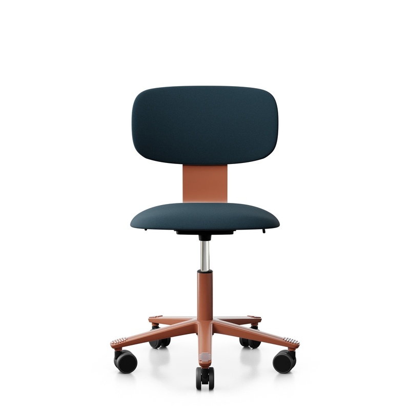 Image of HAG Tion 2160 office swivel chair without armrests, Blue, New, Ergonomic chair - ideal for flexible working