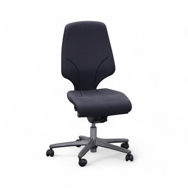 Image of Office swivel chairs Giroflex 64 without armrests, Anthracite, Normal used, Ergonomic chair - ideal for flexible working
