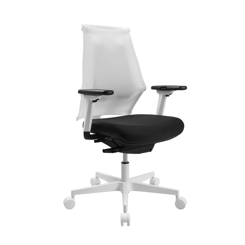 Image of Office swivel chair Topstar Sitness X Back with 1D armrests, Black, New, Ergonomic chair - ideal for flexible working