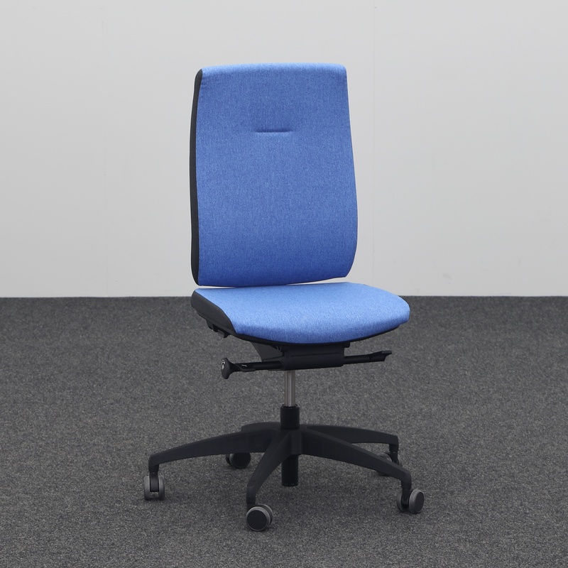 Image of Office swivel chairs Sitag SitagPoint Tec 2 without armrests, Blue, Very good, Ergonomic chair - ideal for flexible working