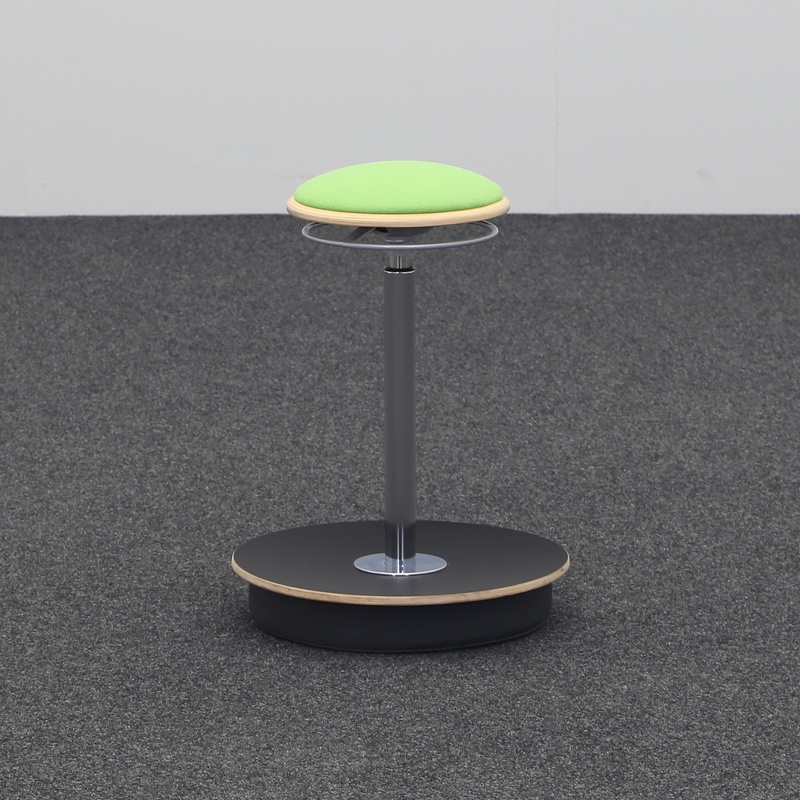 Image of Office stool Nowy Styl Belise Green, Very good, Dynamic sitting - ideal for healthy sitting