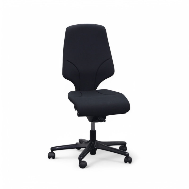 Image of Office swivel chairs Giroflex 64 without armrests, Black, Normal used, Ergonomic chair - ideal for flexible working