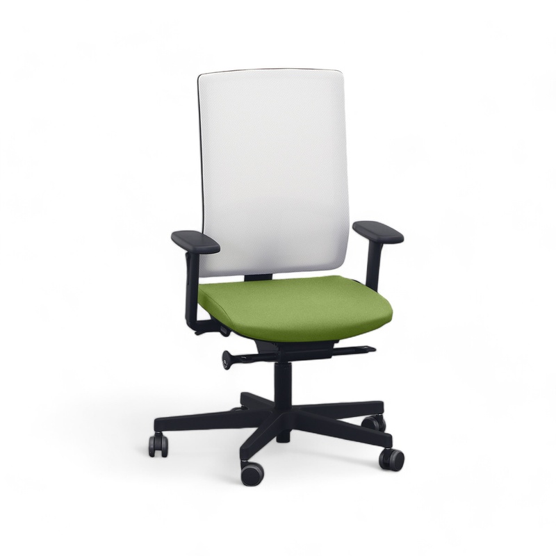 Image of Office chairs Sitag SitagPoint Tec 2 Mesh with 2D armrests, Green, New, Ergonomic chair - ideal for flexible working