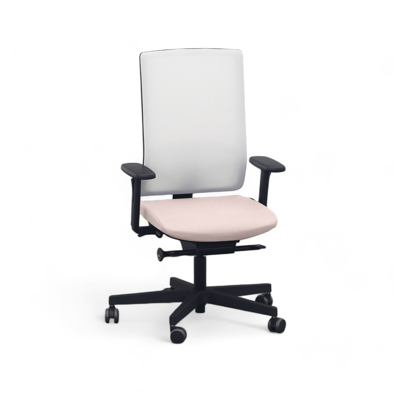 Image of Office chairs Sitag SitagPoint Tec 2 Mesh with 2D armrests, Pink, New, Ergonomic chair - ideal for flexible working