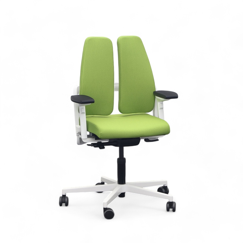 Image of Office chair SitagXilium DuoBack swissmade ergonomic with 4D armrests, Green, New, Ergonomic chair - ideal for flexible working