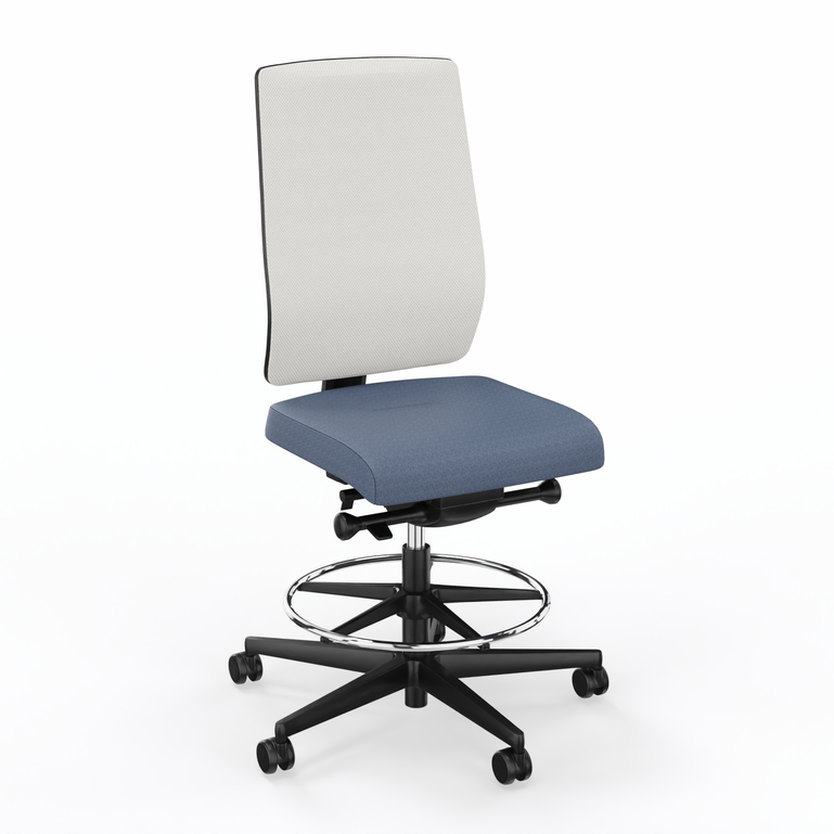 Image of Sitag SitagX-Line office swivel chairs without armrests, Blue, New, Ergonomic chair - ideal for flexible working