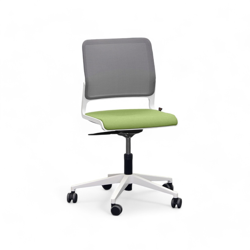 Image of Conference chair Sitag SitagXilium Mesh without armrests, Green, New - Ergonomic & height-adjustable