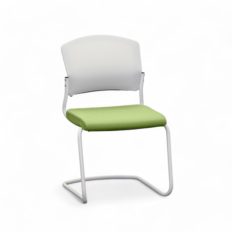Image of Cantilever Sitag EL100 Green without armrests, Free swinging, New - Perfect for visitors and guests