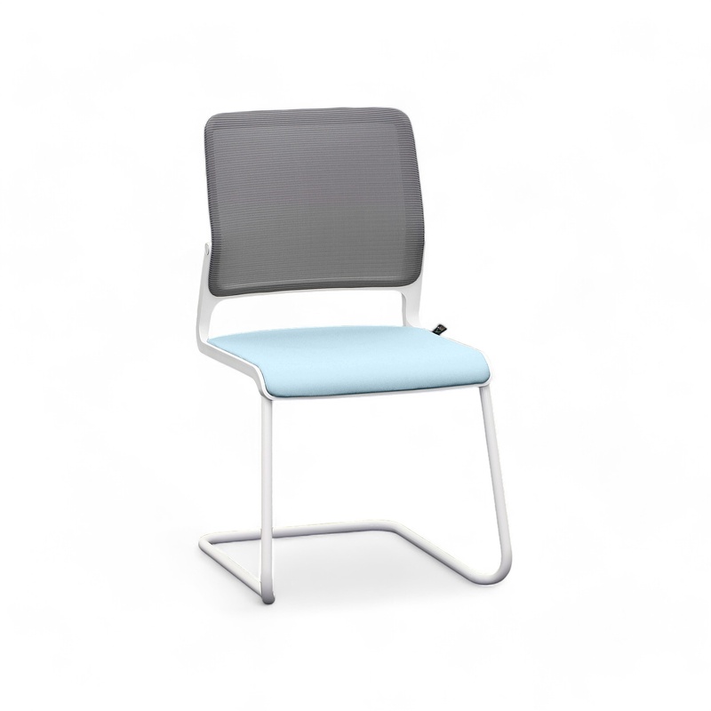 Image of Cantilever Sitag SitagXilium Blue without armrests, Free swinging, New - Perfect for visitors and guests