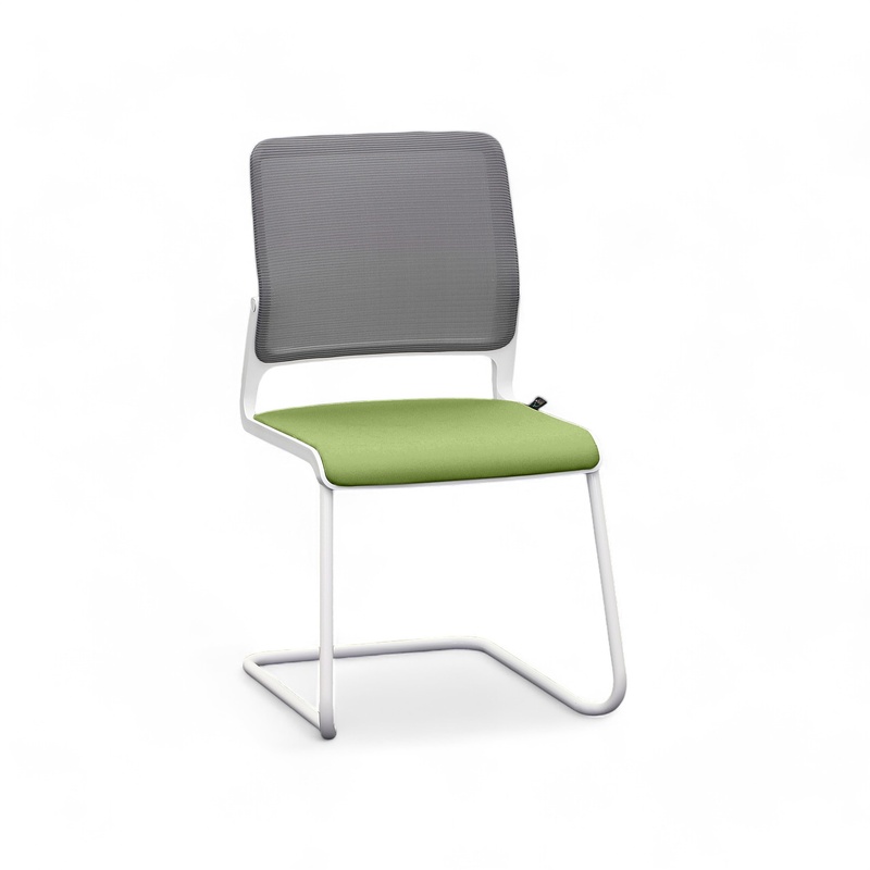 Image of Cantilever Sitag SitagXilium Green without armrests, Free swinging, New - Perfect for visitors and guests