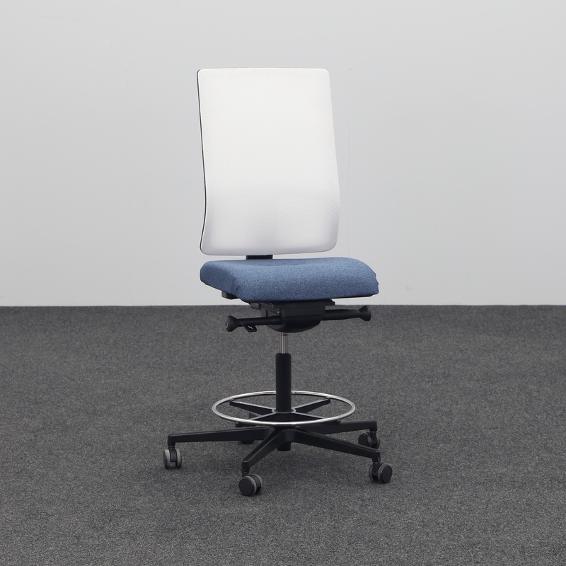 Image of Sitag SitagX-Line office swivel chairs without armrests, Blue, Very good, Ergonomic chair - ideal for flexible working