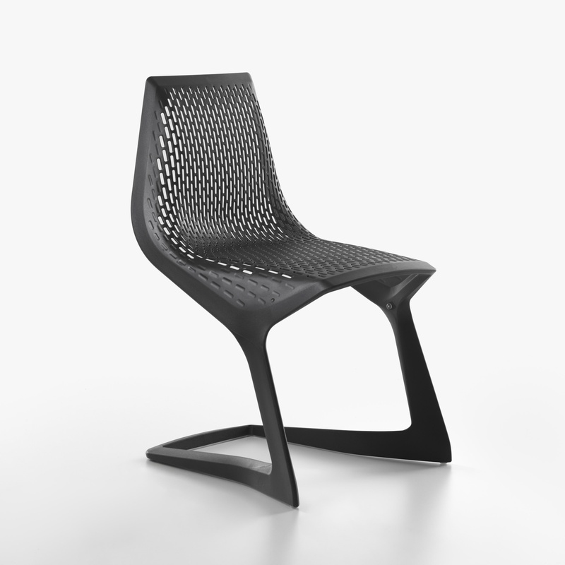 Image of Plank Myto Chair Black without armrests, New - Perfect for comfortable sitting