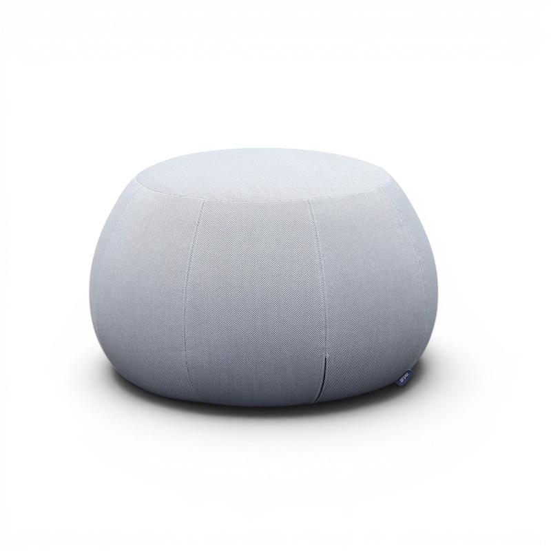Image of Lounge stool Arper Pix, Grey blue/Blue, Normal used, Ergonomic - ideal for flexible workstations