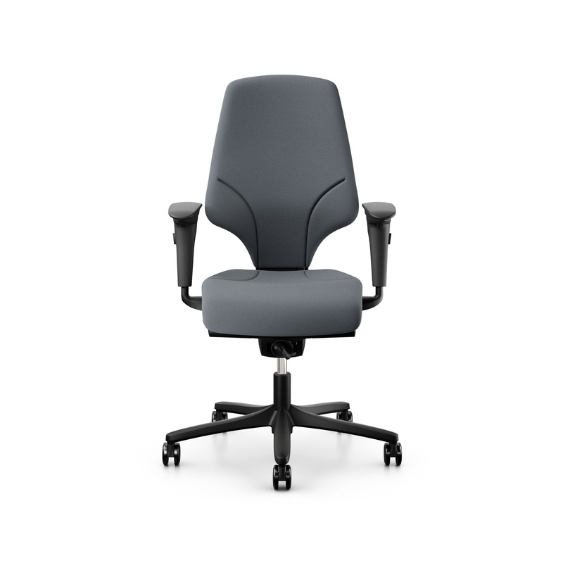 Image of Office swivel chair Giroflex 64-3578 with 4D armrests, Gray/Black, New, Ergonomic chair - ideal for flexible working