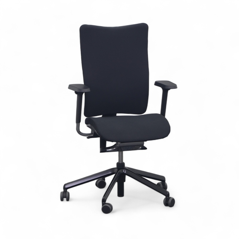 Image of Office chair Sitag SitagEgo with 4D armrests, Black/Black, Good, Ergonomic chair - ideal for flexible working