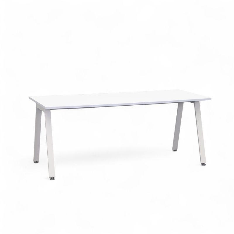 Tradingzone Sem office desk 180x80 cm, White/White, Rectangular, New, Table - High quality & durable