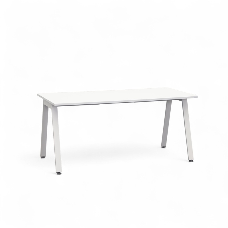 Tradingzone Sem office desk 160x80 cm, White/White, Rectangular, New, Table - High quality & durable