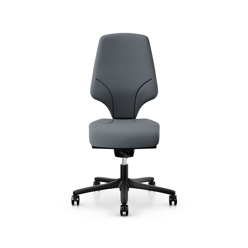 Image of Office swivel chair Giroflex 64-3578 without armrests, Gray/Black, New, Ergonomic chair - ideal for flexible working
