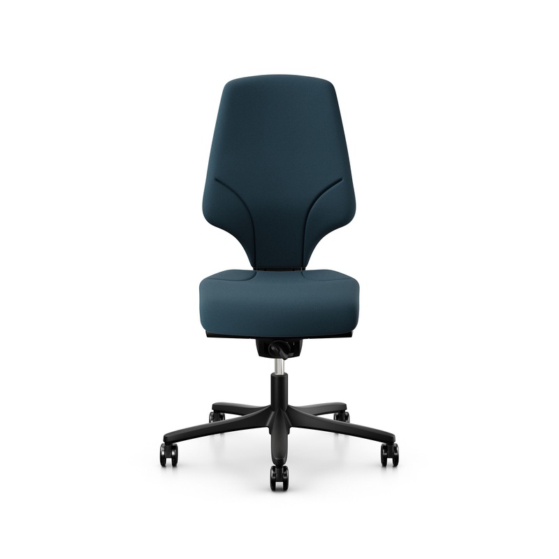 Image of Office swivel chair Giroflex 64-3578 without armrests, Blue/Black, New, Ergonomic chair - ideal for flexible working