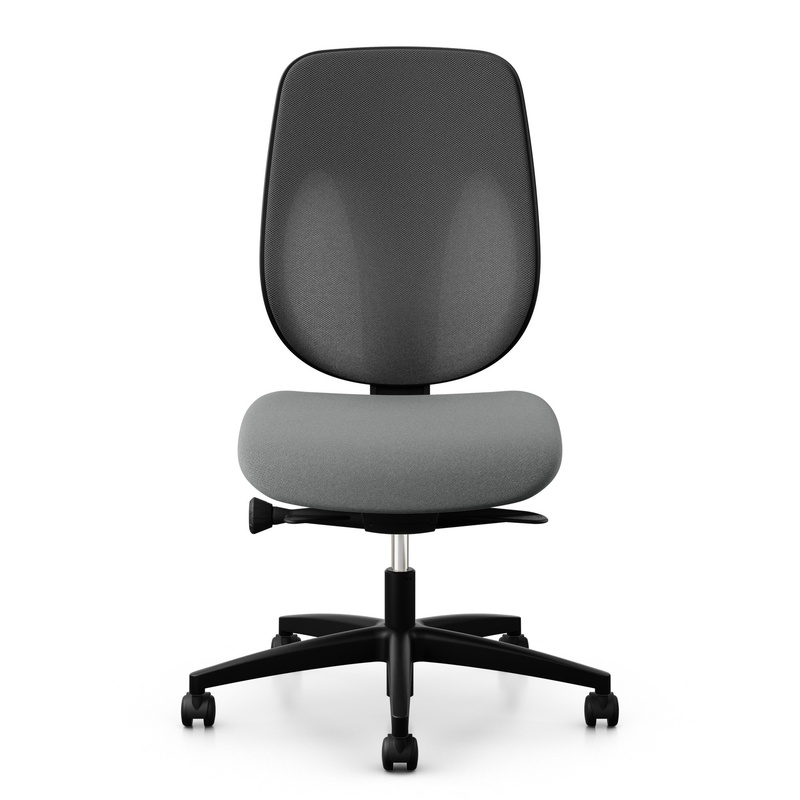 Image of Office swivel chair Giroflex 353-4029 without armrests, Gray/Black, New, Ergonomic chair - ideal for flexible working