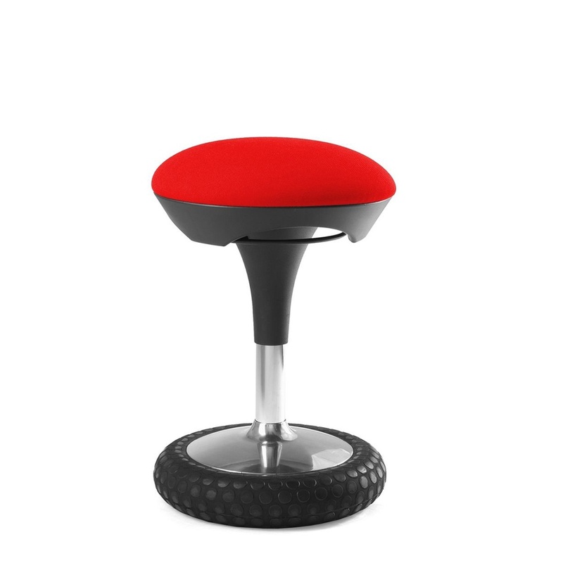 Image of Topstar Sitness 20 office stool Red, Very good, Dynamic sitting - ideal for healthy sitting