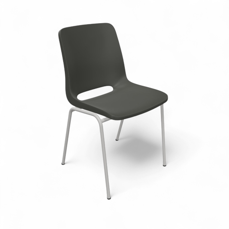 Image of Chair Profim Ana 4340 Anthracite/Grey without armrests, New - Perfect for comfortable sitting