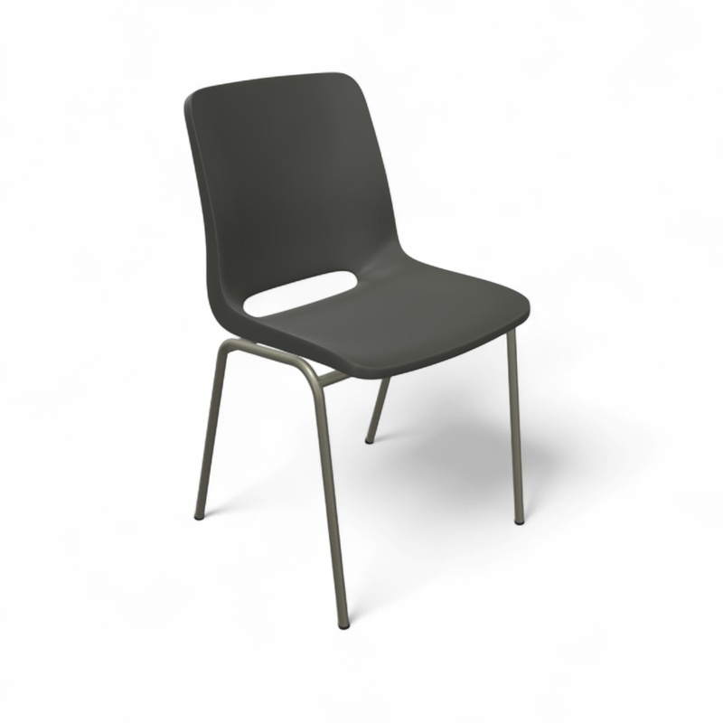 Image of Chair Profim Ana 4340 Anthracite/Steel gray without armrests, New - Perfect for comfortable sitting