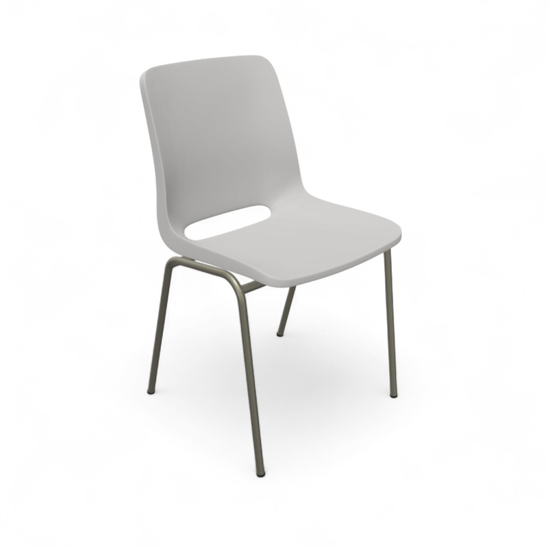 Image of Chair Profim Ana 4340 Gray/Steel gray without armrests, New - Perfect for comfortable sitting