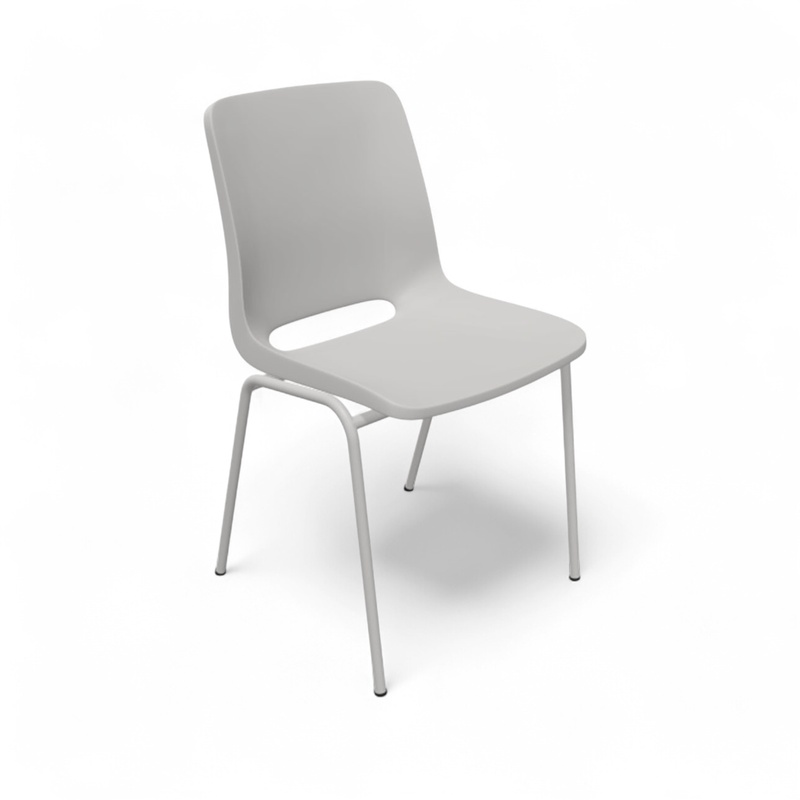 Image of Chair Profim Ana 4340 Gray/Grey without armrests, New - Perfect for comfortable sitting