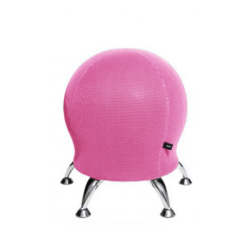 Image of Office stool Topstar Sitness 5, Pink/Chrome-plated, New, Ergonomic - ideal for flexible workstations