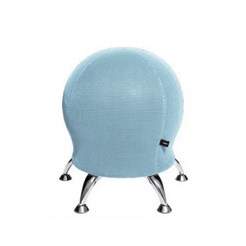 Image of Office stool Topstar Sitness 5, Light blue/Chrome-plated, New, Ergonomic - ideal for flexible workstations