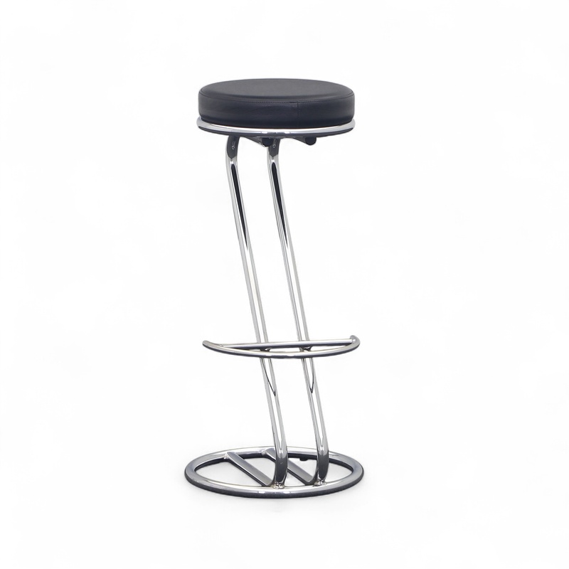 Image of Bar stool Metalmobil Arredo, Black/Chrome-plated without armrests, Normal used, Counter stool - Practical & comfortable