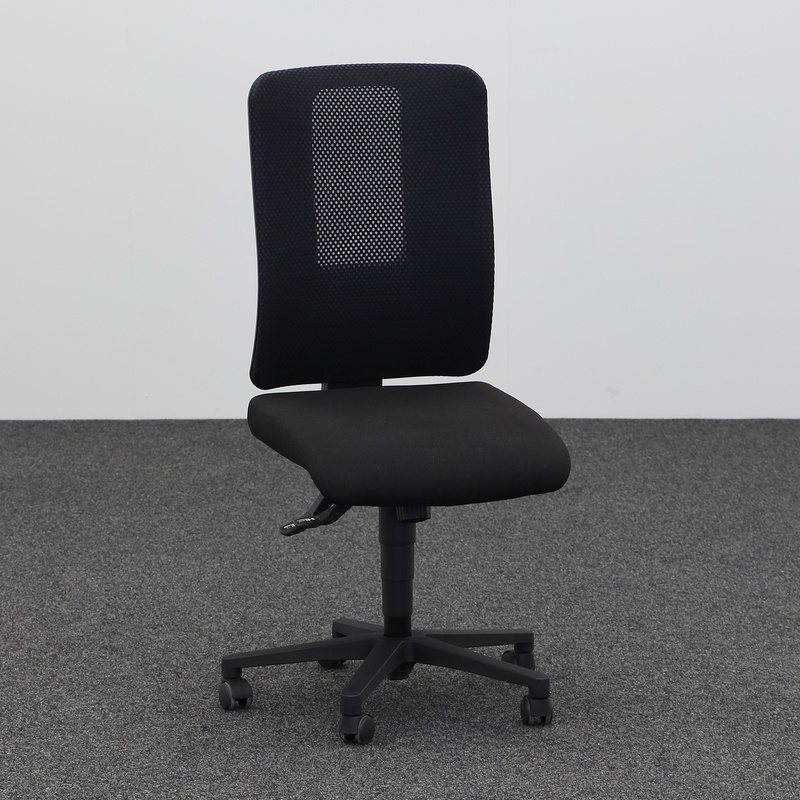 Image of Office swivel chair Topstar Open X N without armrests, Black, Very good, Ergonomic chair - ideal for flexible working