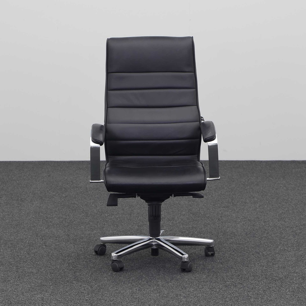 Bürodrehstuhl Topstar TD Luxe 10 Leder schwarz
