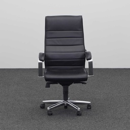 Bürodrehstuhl Topstar TD Luxe 10 Leder schwarz