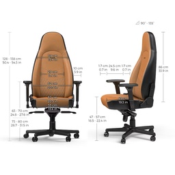 Echtleder Gaming Stuhl Noblechairs ICON