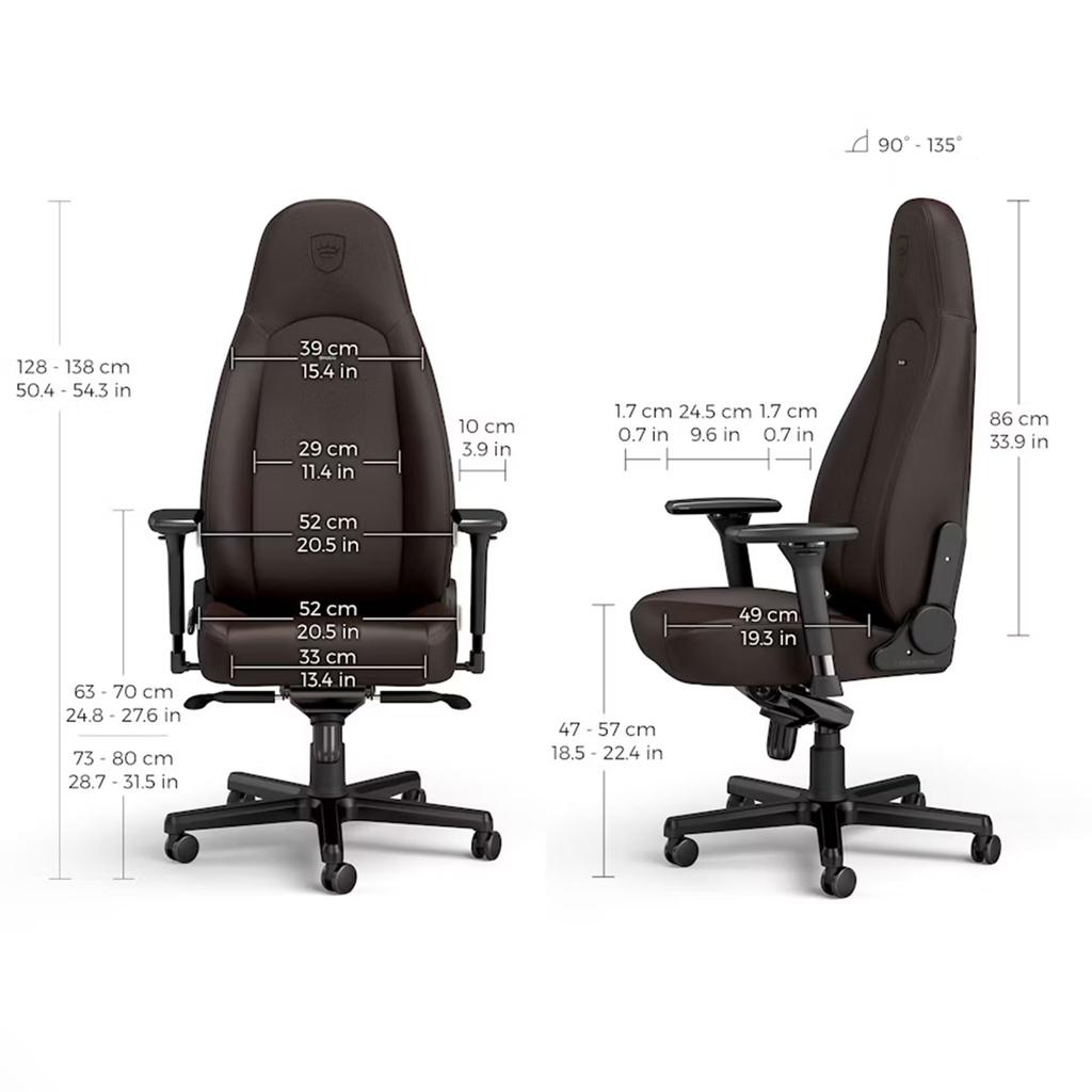 Gaming Stuhl Noblechairs ICON Hightech Kunstleder