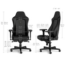 Echtleder Gaming Stuhl Noblechairs HERO