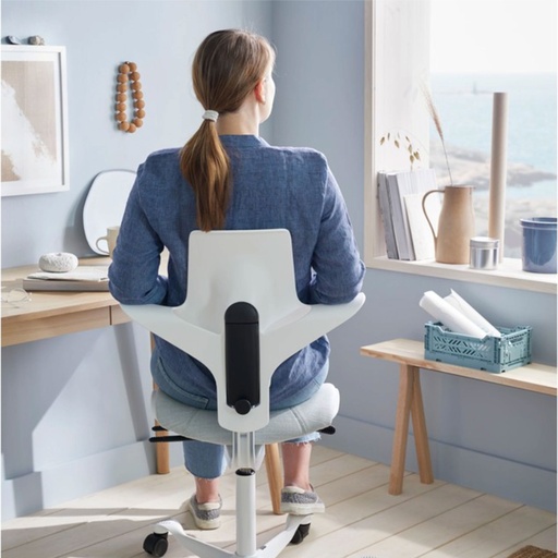 HAG Capisco Puls 8020 – Adjustable Black Saddle Chair