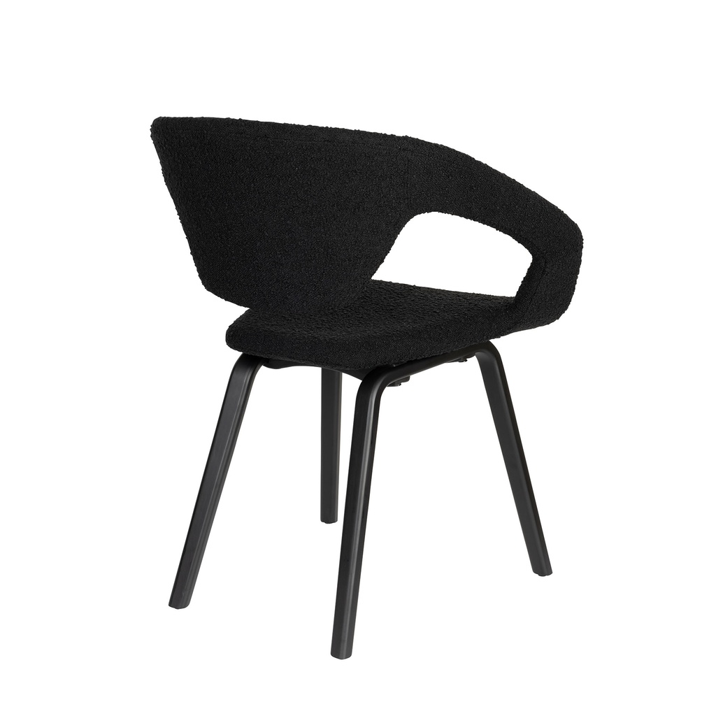 Esszimmerstuhl Zuiver Flexback Boucle - 2er Set