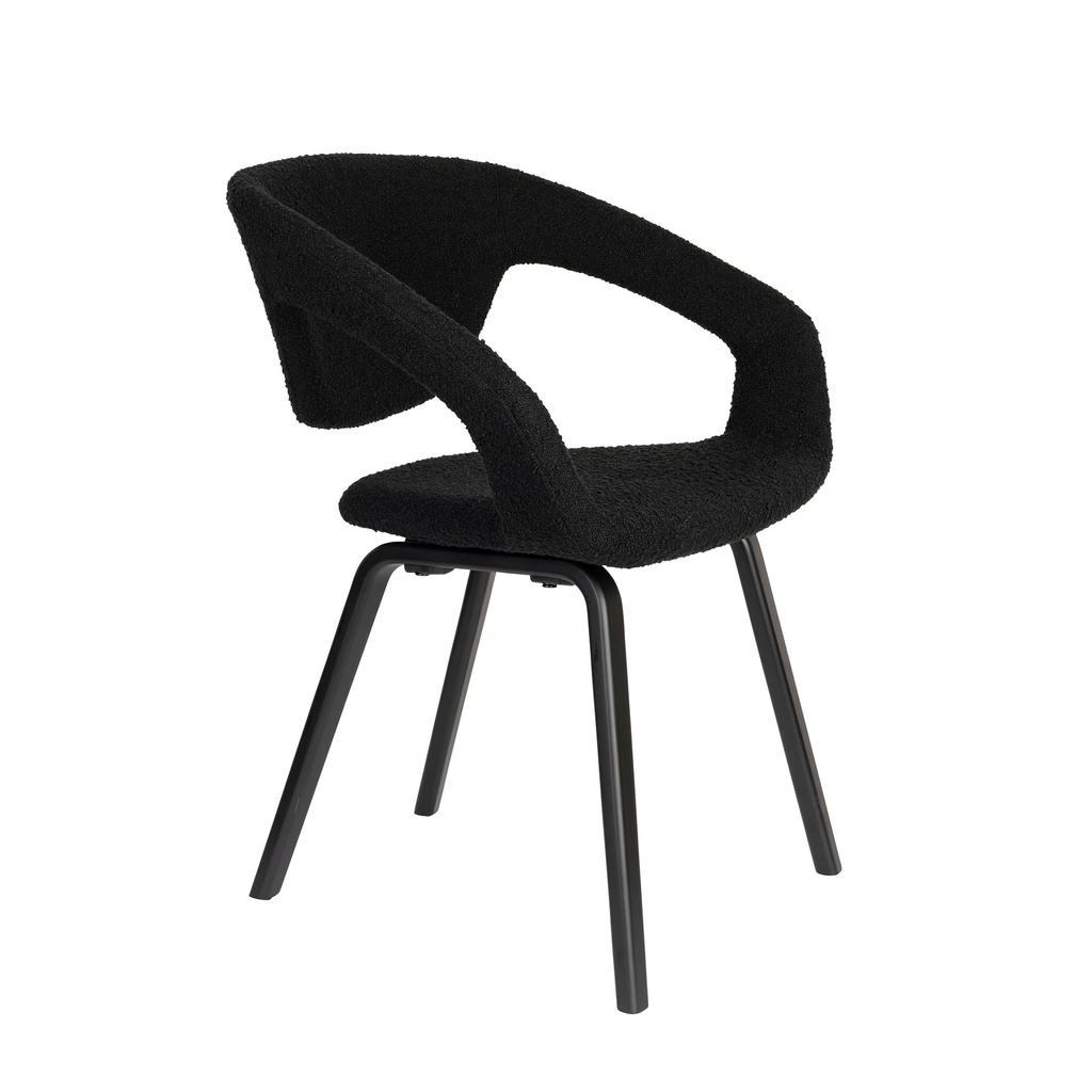 Esszimmerstuhl Zuiver Flexback Boucle - 2er Set